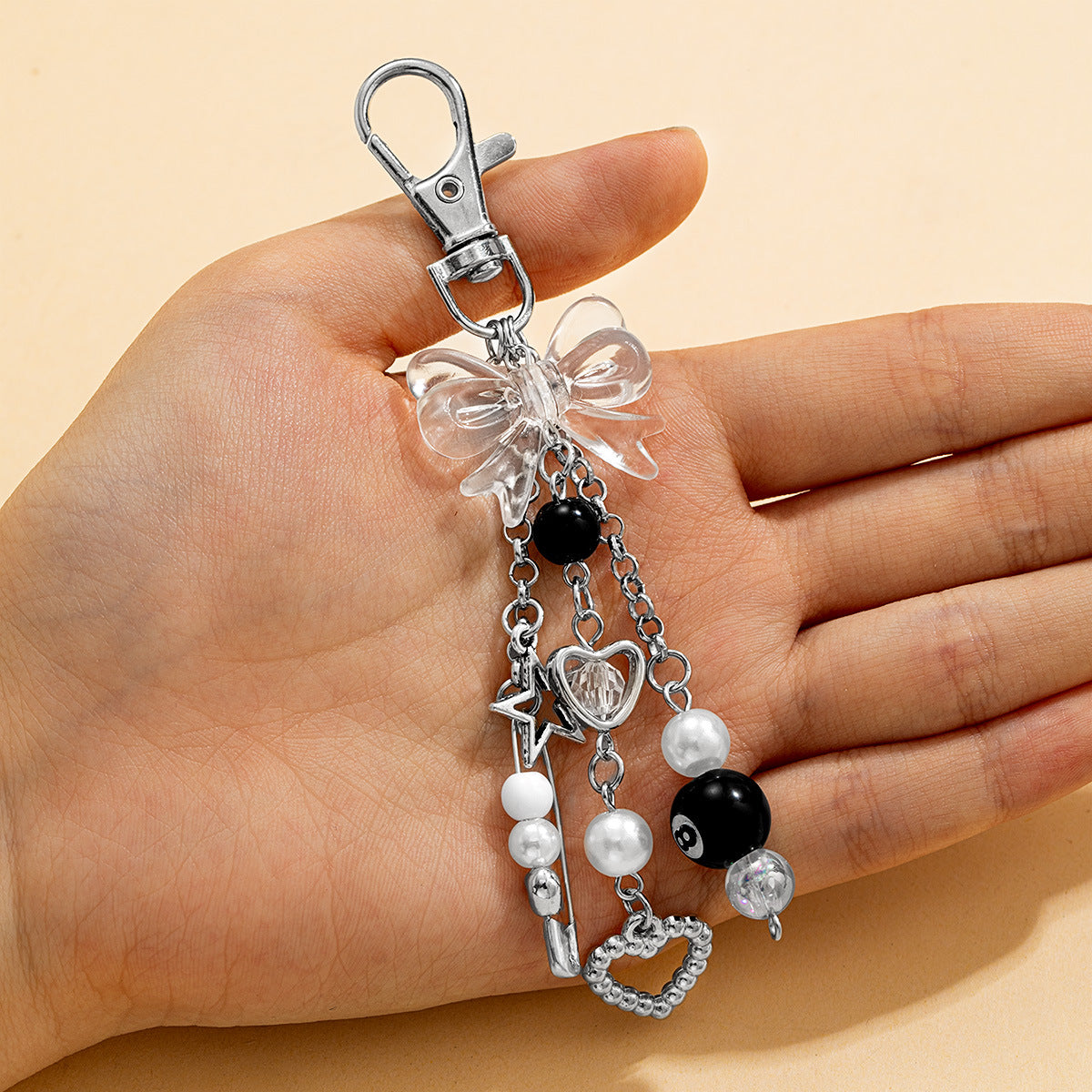 Fashionable And Personalized Gothic Keychain Pendant