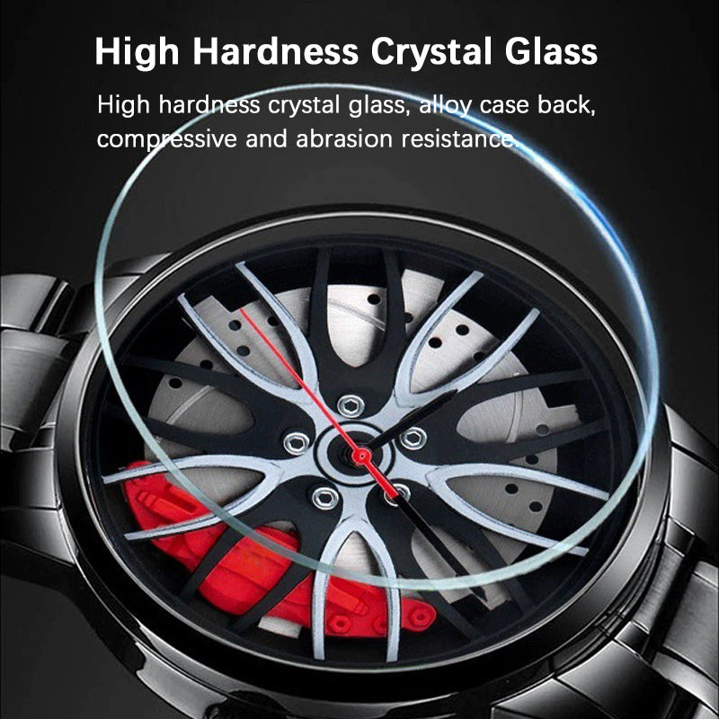 Wheel Hub Creative Steel Belt Quartz Watch