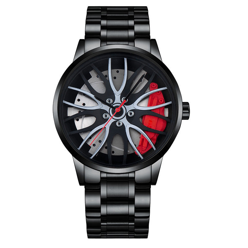 Wheel Hub Creative Steel Belt Quartz Watch