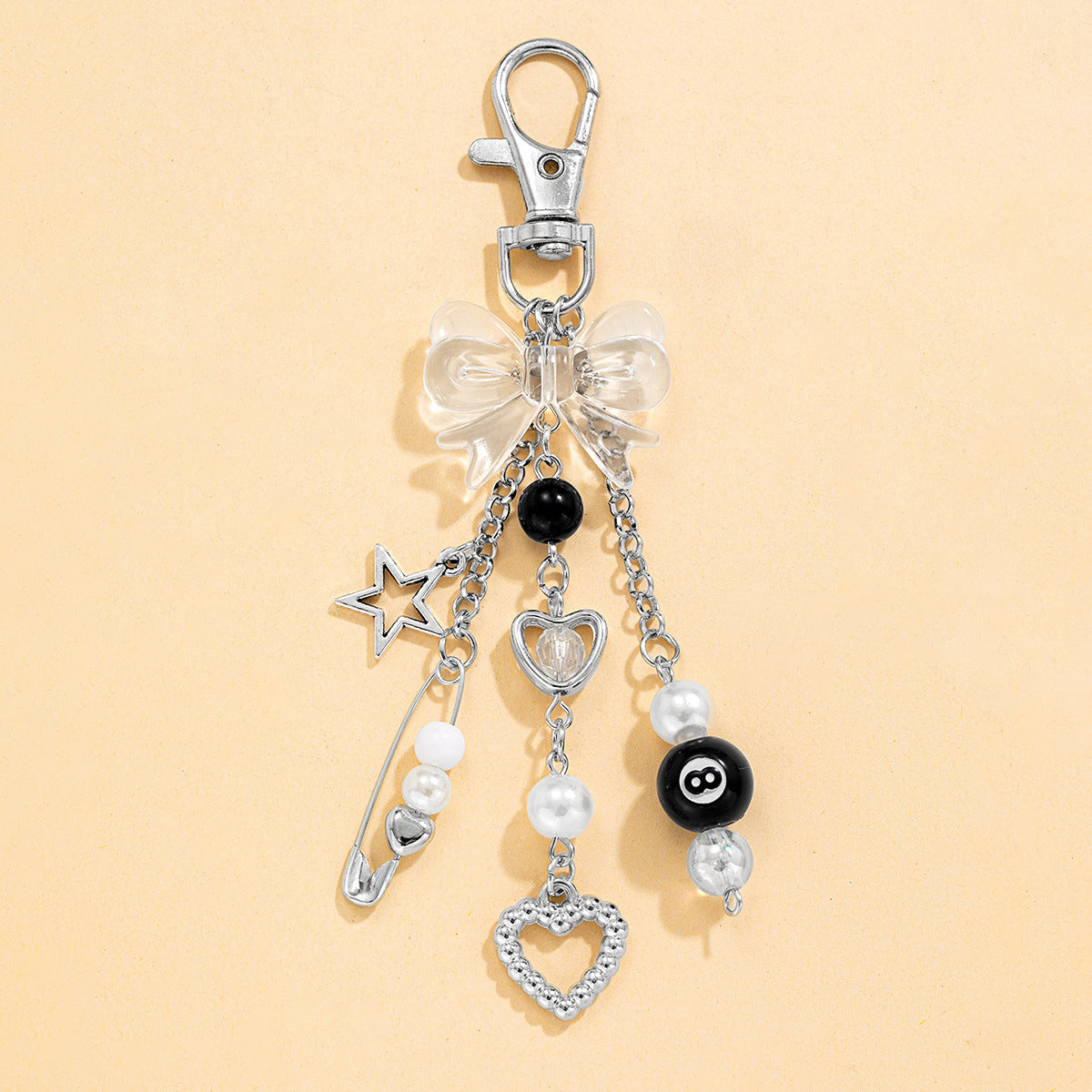 Fashionable And Personalized Gothic Keychain Pendant