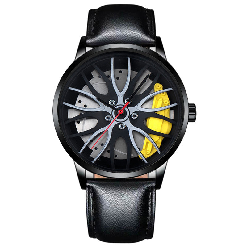 Wheel Hub Creative Steel Belt Quartz Watch