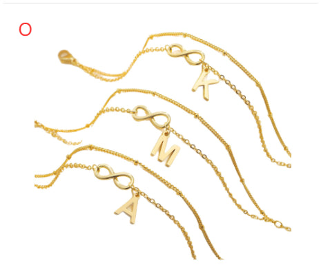 Versatile European And American-style 18K Gold-plated Stainless Steel Double-layer Bracelet