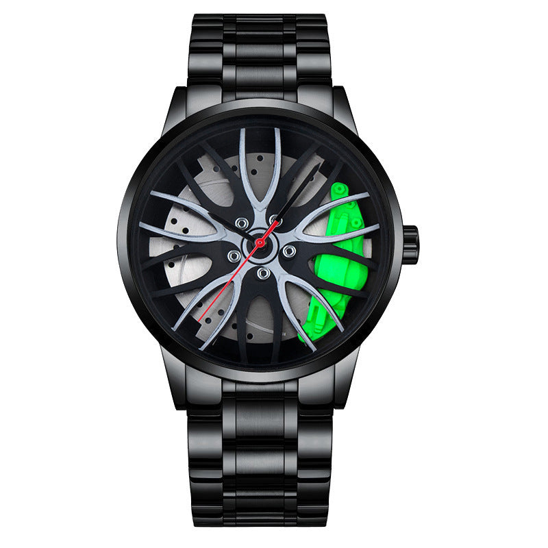 Wheel Hub Creative Steel Belt Quartz Watch